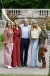 Den Haag 21 mei 2026
Fotouurtje met de koninklijke familie in de Hollandse tuin van Park Clingendael . Aanwezig Koning Willem Alexander Koningin Maxima Prinses Amalia Prinses Alexia en Prinses Ariane .