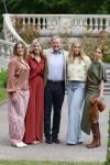 Den Haag 21 mei 2026
Fotouurtje met de koninklijke familie in de Hollandse tuin van Park Clingendael . Aanwezig Koning Willem Alexander Koningin Maxima Prinses Amalia Prinses Alexia en Prinses Ariane .