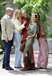 Den Haag 21 mei 2026
Fotouurtje met de koninklijke familie in de Hollandse tuin van Park Clingendael . Aanwezig Koning Willem Alexander Koningin Maxima Prinses Amalia Prinses Alexia en Prinses Ariane .