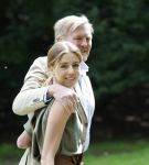 Den Haag 21 mei 2026
Fotouurtje met de koninklijke familie in de Hollandse tuin van Park Clingendael . Aanwezig Koning Willem Alexander Koningin Maxima Prinses Amalia Prinses Alexia en Prinses Ariane .