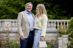 Den Haag 21 mei 2026
Fotouurtje met de koninklijke familie in de Hollandse tuin van Park Clingendael . Aanwezig Koning Willem Alexander Koningin Maxima Prinses Amalia Prinses Alexia en Prinses Ariane .