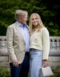 Den Haag 21 mei 2026
Fotouurtje met de koninklijke familie in de Hollandse tuin van Park Clingendael . Aanwezig Koning Willem Alexander Koningin Maxima Prinses Amalia Prinses Alexia en Prinses Ariane .