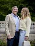Den Haag 21 mei 2026
Fotouurtje met de koninklijke familie in de Hollandse tuin van Park Clingendael . Aanwezig Koning Willem Alexander Koningin Maxima Prinses Amalia Prinses Alexia en Prinses Ariane .