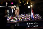 Amsterdam 5 mei 2026
5 mei Concert op de Amstel voor bevrijdingsdag . Koning Willem Alexander en Koningin Maxima zijn aanwezig .
Tineke Schouten en Splinter Chabot presenteren het . De artiesten die opterden zijn Roxeanne Hazes Acda en de Munnik Miss Envy Peru Edsilia Rombley Rolf Sanches en Fleur Raateland . Jamai Looman is dirigent .