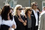 s Gravenzande 1 mei 2026
Begrafenis Jade Kops . Koningin Maxima heeft een mooi bloemstuk gestuurd . Nicolette v Dam en Bas Smit