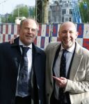 Amsterdam 5 mei 2026
5 mei Concert op de Amstel voor bevrijdingsdag . Koning Willem Alexander en Koningin Maxima zijn aanwezig . Ramon Mesman met een kennis