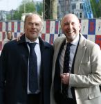 Amsterdam 5 mei 2026
5 mei Concert op de Amstel voor bevrijdingsdag . Koning Willem Alexander en Koningin Maxima zijn aanwezig . Ramon Mesman met een kennis