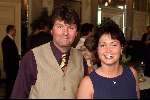 Amsterdam 16 juni 1999
Tom Mulder 30 jaar discjockey bij de radio
Albert West met Brgitte Vis