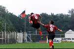 13 juni 1999
Excelsior-FC Groningen, eindstand 2-2
Nakompetitie seizoen 1998/1999
ALI FATTOUCHI (8) blij met zijn treffer
Mooie foto