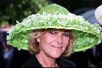 9 juni 1999
Haringparty Nijenrode - Breukelen
Astrid Engels met hoed