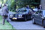 9 juni 1999
Haringparty Nijenrode - Breukelen
De Bentley Cabrio van Emile Ratelband