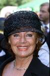 9 juni 1999
Haringparty Nijenrode - Breukelen
Bruni Heinke met hoed