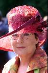 9 juni 1999
Haringparty Nijenrode - Breukelen
Catherine Keyl met hoed
