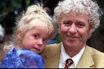 Blaricum, 8 juni 1999
Uitreiking CD van Koos Alberts
Hans Wennekes met dochtertje