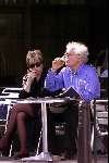 Amsterdam 16 juni 1999
De ontslagen Henk Spaan met vrouw en dochter op een amsterdams terras