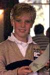 6 juni 1999
Junior Smulders met zijn eerste prijs van fl. 20.-- te besteden in de shop van Welschap