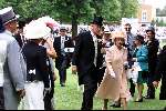 Ascot (Engeland ) 17 juni 1999
Ascot races met veel hoeden
Koning Elizabeth