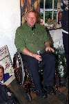 Blaricum, 8 juni 1999
Uitreiking CD van Koos Alberts
Koos Alberts in de rolstoel