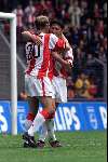 16-05-99
Blijdschap bij Luc Nilis en Dmitri Khokhlov