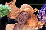 9 juni 1999
Haringparty Nijenrode - Breukelen
Marjon Lambriks met hoed