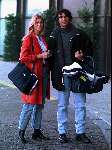Ruud Gullit met Estelle Gullit en hun eerste kind
4 Juni 1999