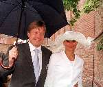 4 juni 1999
Soren Lerby with his new wife Arlette v d Meulen
Second wedding