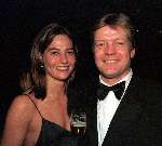 Soren Lerby met vriendin met een glas bier inde hand
14 Maart 1999
