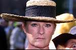 9 juni 1999
Haringparty Nijenrode - Breukelen
Vrouw van Thijs v Leer met hoed