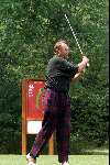 10 juni 1999
Wim Breukink golfend op golfbaan GENDERSTEYN