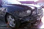 Den Bosch 9 juni 2000
Albert West zijn auto na ongeluk.
Mercedes