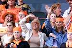 Doelpunten: Patrick kluivert, Ronald de Boer en Boudewijn Zenden
Rotterdam16 juni 2000 Euro 2000
Nederland-Denemarken, eindstand 3-0
vrouwen van spelers  Angela Kluivert