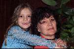 Amsterdam 4 juni 2000
Anita Blokziel met haar dochter Donalda op haar zevende verjaardag.