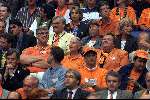 Amsterdam, 21 juni 2000    Euro 2000
Nederland-Frankrijk, eindstand 3-2
Erica Terpstra, Anton Geesink met vrouw
Europees Kampioenschap voetbal 2000
