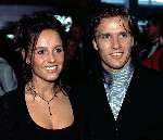 Boudewijn Zenden met inmiddels ex-vriendin
Zij is de vriendin sinds November 2003 van Xander de Buisonje