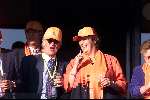 Rotterdam16 juni 2000 Euro 2000
Nederland-Denemarken, eindstand 3-0
Annemarie Jorritsma en Cor Boonstra 
Europees Kampioenschap voetbal 2000