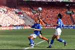 Amsterdam 29 juni 2000
Nederland-Italie 0-0 euro 2000
Del Piero en Phillip Cocu
Europees Kampioenschap voetbal 2000