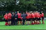 Landgraaf 6 juni 2000
Training Denemarken met Jan Heintze, Jon Dahl Tomasson en Jesper Gronkjaer
Europees Kampioenschap voetbal 2000