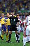 15 juni 2000
Turkije-Zweden, eindstand 0-0
Dick jol trekt een gele kaart
Europees Kampioenschap voetbal 2000
