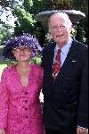 Breukelen 7 juni 2000
Haringparty op Nijenrode.
Dr Haspels met zijn vrouw