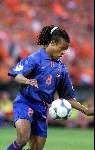 Doelpunten: Patrick kluivert, Ronald de Boer en Boudewijn Zenden
Rotterdam16 juni 2000 Euro 2000
Nederland-Denemarken, eindstand 3-0
Edgar Davids 
Europees Kampioenschap voetbal 2000