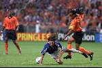 Amsterdam 21 juni 2000 euro 2000
Nederland-Frankrijk 3-2
Edgar Davids en Dugarry
Europees Kampioenschap voetbal 2000
