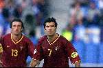 Amsterdam, 24 juni 2000   Euro 2000
Portugal-Turkije, eindstand 2-0
Figo
Europees Kampioenschap Voetbal 2000