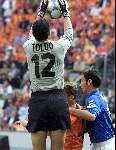 Amsterdam, 29 juni 2000   Euro 2000
Nederland-Italie, eindstand 0-0 ook na verlenging Italie wint na strafschoppen

Toldo
PETER SMULDERS BV