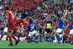 Brussel, 14 juni 2000
Belgie-Italie, eindstand 0-2
Francesco Totti (20)
Europees Kampioenschap voetbal 2000