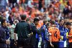 Amsterdam 29 juni 2000
Nederland-Italie 0-0 euro 2000
Frank Rijkaard en Frank de Boer
Europees Kampioenschap Voetbal 2000