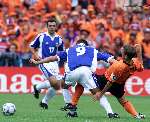 Rotterdam, 25 juni 2000   Euro 2000
Nederland-Yougoslavie, eindstand 6-1
Frank de boer
Europees Kampioenschap Voetbal 2000