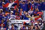 Amsterdam, 21 juni 2000    Euro 2000
Nederland-Frankrijk, eindstand 3-2
Franse supporters
Europees Kampioenschap Voetbal 2000