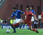 Brussel, 14 juni 2000
Belgie-Italie, eindstand 0-2
17 Gianluca Zambrotta en 6 Yves Vanderhaeghe