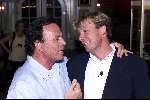 Volendam 20 juni 2000
Hans Kraay Jr en Julio Iglesias.
