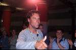 Hilversum 5 juni 2000
De laatste avond van DE BUS  in studio 22
Iwan de Bus , nummer 2 verlaat de bus
